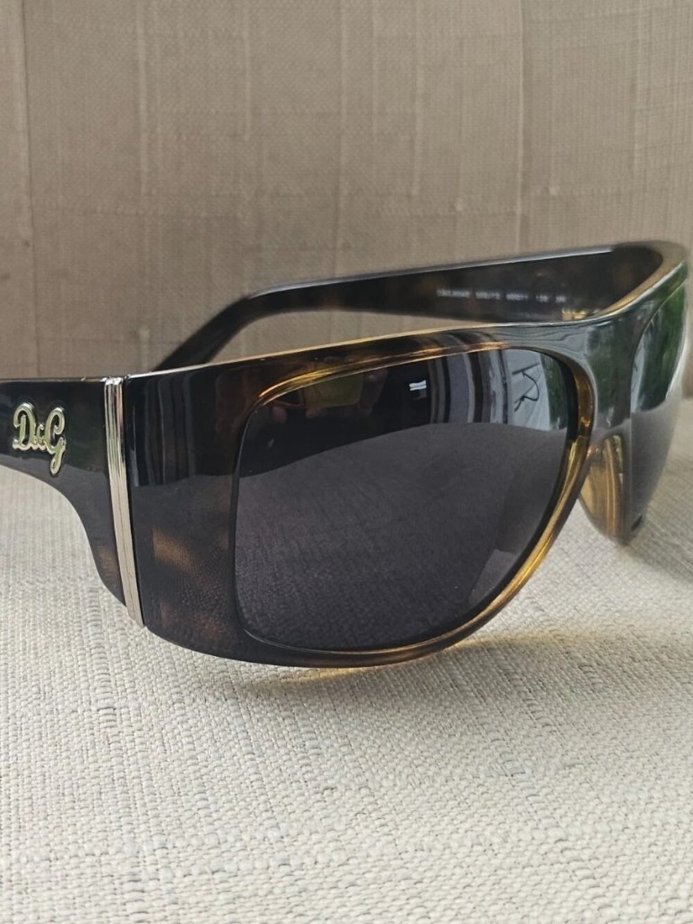 Dolce&Gabbana Women Sunglasses Dark Brown Tortoise Eyewear D&G8040 Made in Italy